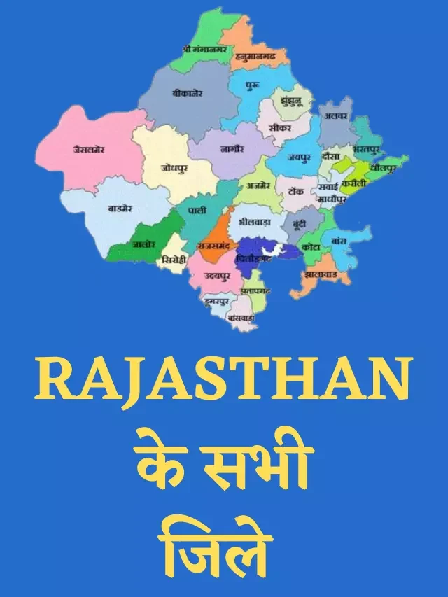 districts of Rajasthan